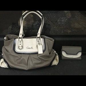 Coach Handbag & Wallet